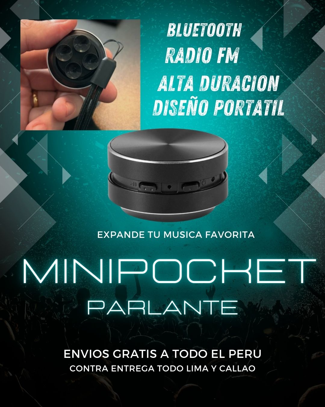 PARLANTE MINIPOCKET